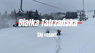 Bialka Tatrzanska The Best and Biggest Ski Resort in POLAND [upl. by Allis]