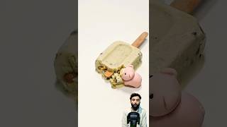 Small pig eating ice cream stopmotion animation cute pig toys automobile [upl. by Nothgierc272]