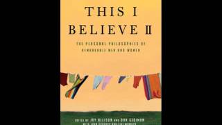 This I Believe II Audiobook ExcerptRobert Fulghum [upl. by Vizzone883]