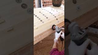 Perfecting the Surface Sanding the First Layer of a ClinkerBuilt Whitehall Dinghy [upl. by Annaliese937]