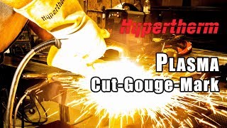 Cut 58quot Steel  Hypertherm Powermax45 XP Plasma System Review [upl. by Pren]