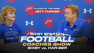 Bixby Spartan Football Coaches Show  Springdale HarBer High School 912023 [upl. by Llebana451]