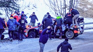 WRC Rallye Monte Carlo 2024  CRASHES amp MAX ATTACK VBB [upl. by Vada32]