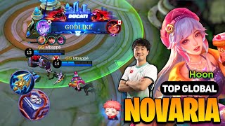 Novaria Best Build 2024  Novaria Top Global Gameplay  By Gosu Hoon  Mobile Legends [upl. by Edbert967]