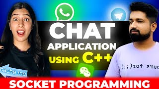 Code an End to End Chat Application with Socket Programming  MUST KNOW  C [upl. by Donaghue537]