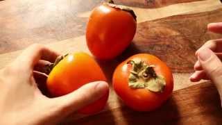 How to eat a persimmon and know if its ripe [upl. by Halihs]