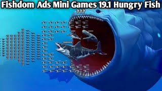 Fishdom Ads Mini Games 191 Hungry Fish  New update level Trailer video [upl. by Marysa682]