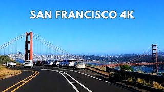 San Francisco 4K Driving Tour  Marin Headlands Scenic Drive [upl. by Omura]