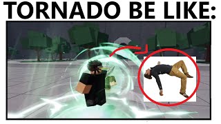 TUDO SOBRE a TORNADO no STRONGEST BATLEGROUNDS [upl. by Biddie]