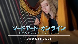 Sword Art Online Gracefully  Harpist Kristan Toczko [upl. by Germaun]