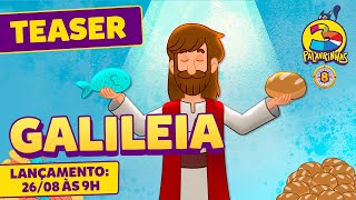 Teaser Galileia  3 Palavrinhas  VOLUME 8 [upl. by Flosser]