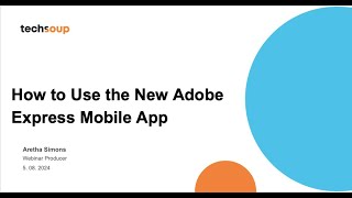 How to Use the New Adobe Express Mobile App [upl. by Rab]