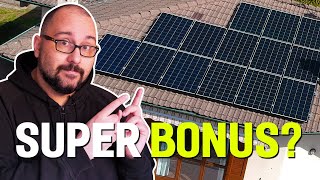 IL MIO IMPIANTO FOTOVOLTAICO  SUPERBONUS 110 o 50 [upl. by Krystin]