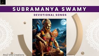 Divine Subramanya Swamy Bhakti Songs 3  Telugu Kannada amp Tamil Devotional Collection [upl. by Leund]