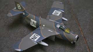 Saab 29 Tunnan 172 Matchbox Kit [upl. by Arakat]