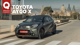 Nuova Toyota Aygo X 2022 moderna e ben dotata è la quotresistenzaquot delle citycar PROVA SU STRADA [upl. by Agn106]