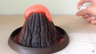 Volcano Rumble experiment  Eino science Smart box volcano blast kit [upl. by Yrahcaz905]