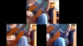 ► Guitar Trio La Valse dAmelie  Yann Tiersen  Amelie Poulain  Florent Julien [upl. by Ahseekat]