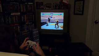 Playing Fighting Vipers Using RetroBit SEGA Saturn 24 GHz Pro Wireless Controller [upl. by Brookhouse187]