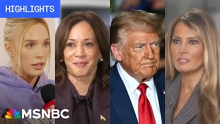 Countdown to the 2024 election Day 28  MSNBC Highlights [upl. by Eslud379]