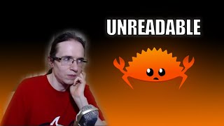 Rust is an UNREADABLE language  Tsoding [upl. by Knitter782]