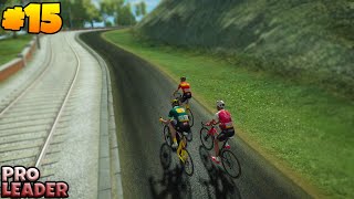 FIRST MOUNTAIN STAGE WIN  Pro Leader 15  Tour De France 2024 Game PS4PS5 [upl. by Maillij34]