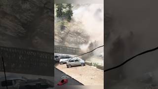 Terrifying Rockslide Destroys Everything [upl. by Oaoj]