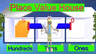 Place Value Lesson  1st and 2nd Grade Math [upl. by Arrad]