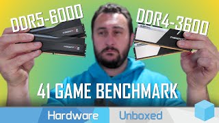 DDR4 vs DDR5 The Best Memory For Gamers Core i912900K 41 Game Benchmark [upl. by Itch]