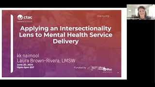 Applying an Intersectionality Lens to Mental Health Service Delivery [upl. by Lewls575]