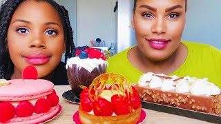 PASTRIES amp DESSERTS MUKBANG [upl. by Namyac]