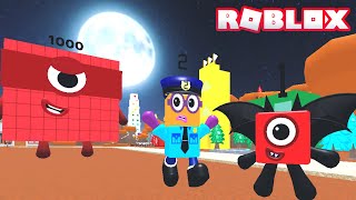 NEW Numberblocks Halloween GHOST HUNT  Part 1  Roblox [upl. by Adnim83]