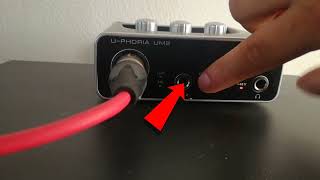 INTERFAZ UPHORIA UM2 BEHRINGER  TUTORIAL [upl. by Harwell679]