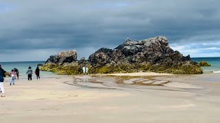 🇬🇧Sandy beach In Durness Scotland sandybeach ilocanangpinay [upl. by Alyahc]