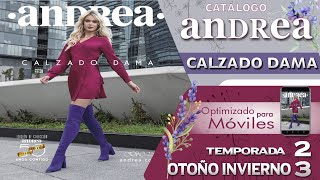 CATALOGO ANDREA CALZADO OTOÑO INVIERNO 2023 👉COMPLETO [upl. by Woodruff504]