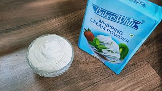 How to make whipping powder to cream 🍰 [upl. by Nebur]