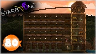 Starbound 12  Frackin Universe Строим фермуамбар для животных 80 [upl. by Elva]