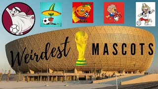 WEIRDEST FIFA World Cup Mascots [upl. by Ynottirb321]