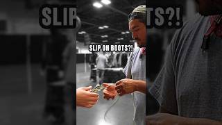 Slip on boots 😳 shorts trending viral lacelinks shoes sneakers sneakercon [upl. by Freberg996]