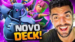 NOVO E MELHOR DECK DE PEKKA COM ARQUEIRAS EVOLUIDAS NO CLASH ROYALE [upl. by Anitsirk660]