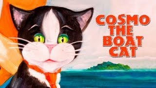 Childrens Bedtime Story  Cosmo The Boat Cat  Childrens Book Read Along [upl. by Adnaluy]