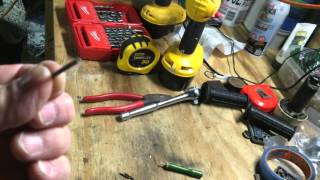 ECHO PB500T WALBRO CARB ADJUSTMENT TOOL HACK D SHAPED HEAD HOMEMADE [upl. by Nitsuga]