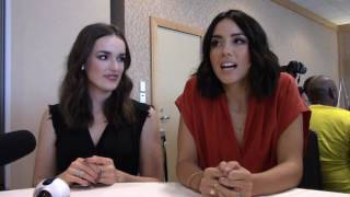 Agents of Shield  Chloe BennetElizabeth Henstridge  SpoilerTV SDCC 2016 Interview [upl. by Ydnac807]