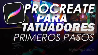 Procreate para tatuadores primeros pasos [upl. by Yremrej439]