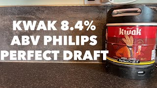 Philips Perfect Draft Kwak Review  Philips Perfect Draft  Perfect Draft Keg Review [upl. by Turner427]