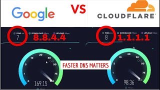 FASTEST DNS  Cloudfare faster than google dns Lets find out [upl. by Nuahsal898]