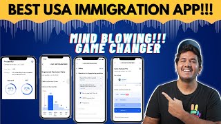 Must Have App For USA Immigration Its a Game Changer🔥🔥🔥 [upl. by Airtina]