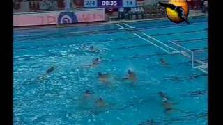 Nikola Janovic 4 goals in the final of World League water polo [upl. by Benedicta671]