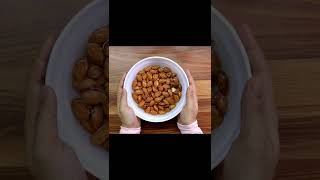 Roasted almonds in oven  Easy amp quick method for salted almonds [upl. by Annert]