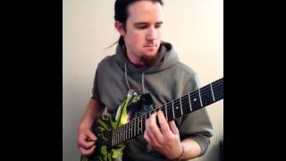 Mastodon Capillarian Crest guitar cover of doom Swirled ibanez [upl. by Anirual]